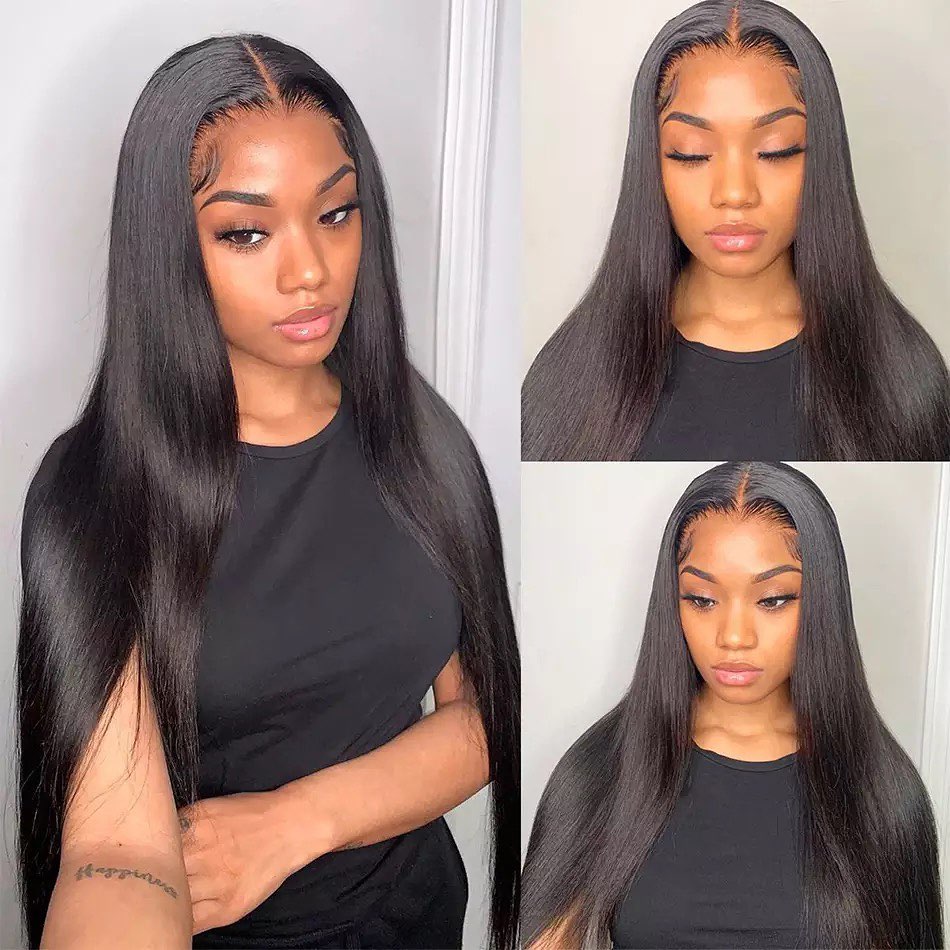 11A Top Virgin Hair Staight Customized HD Frontal Lace Wig