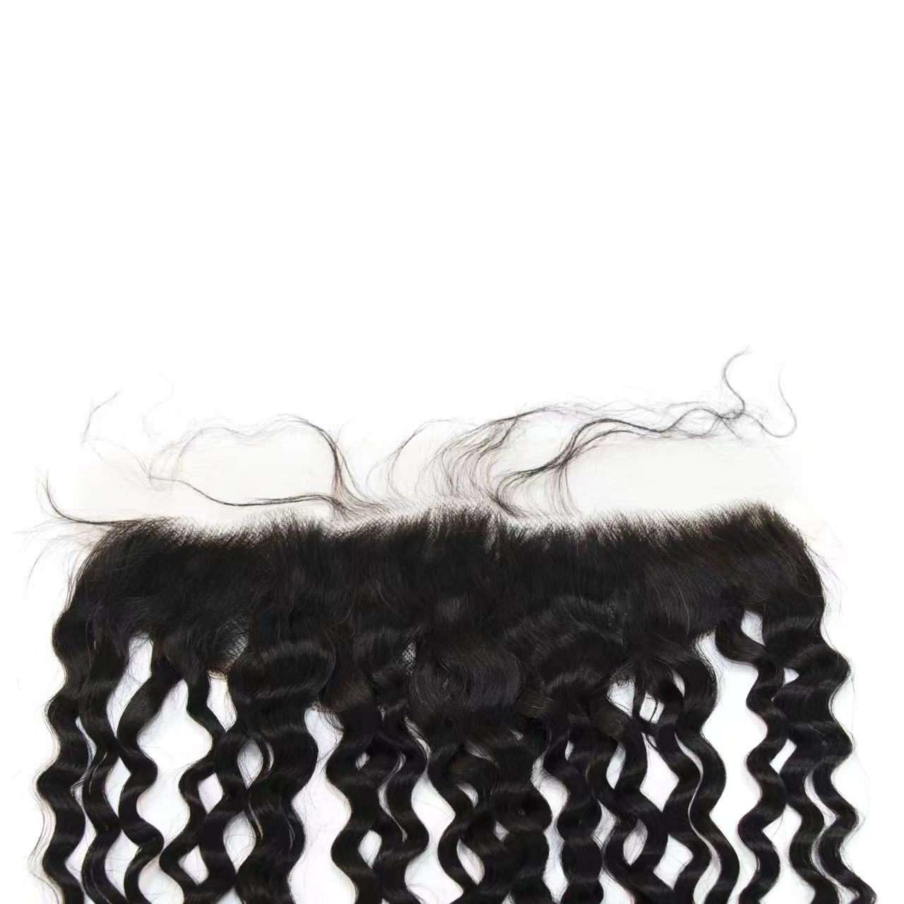 Top Virgin Italian Curly 13x4 Transparent/HD Lace Frontal