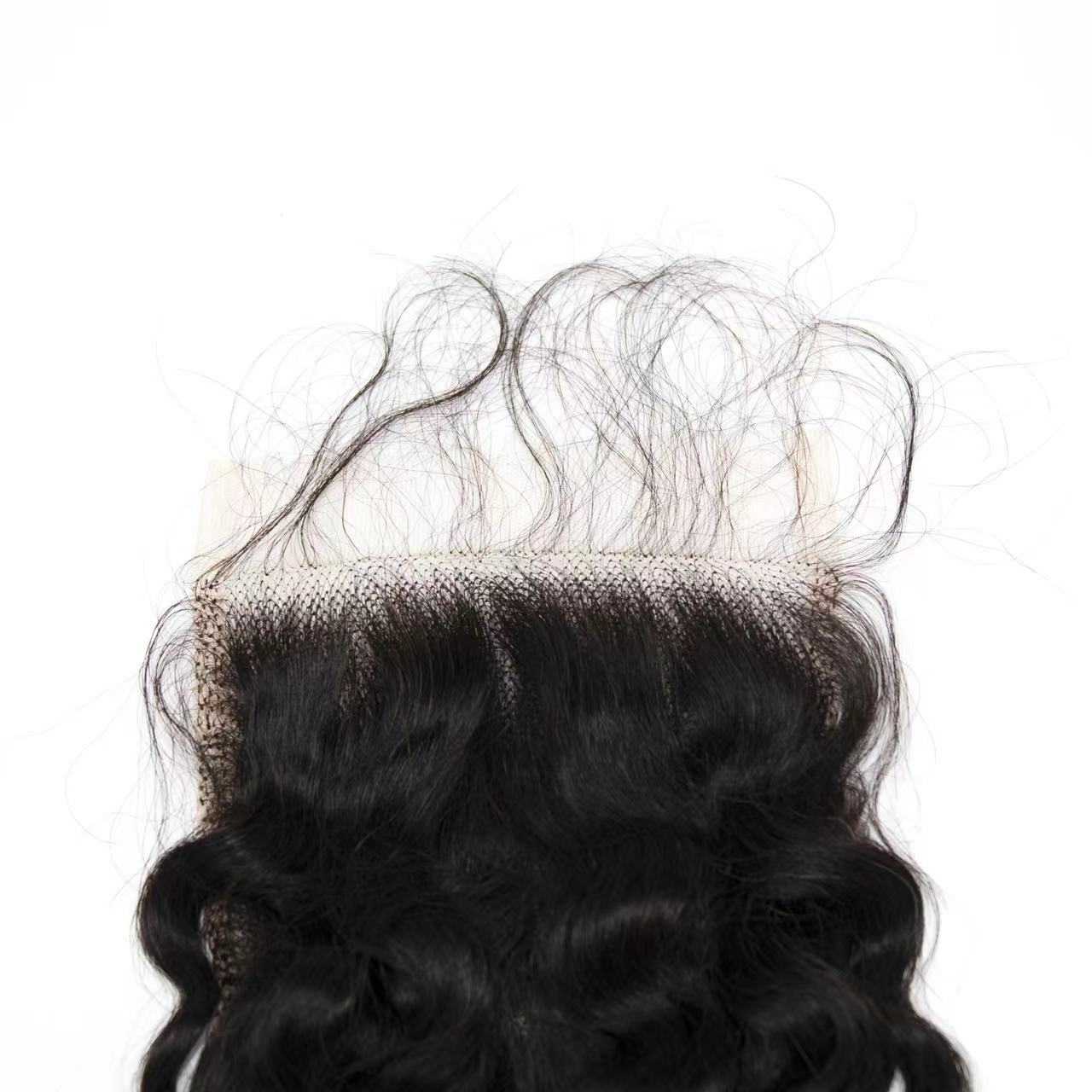 Top Virgin Italian Curly 5x5 Transparent/HD Lace Closure