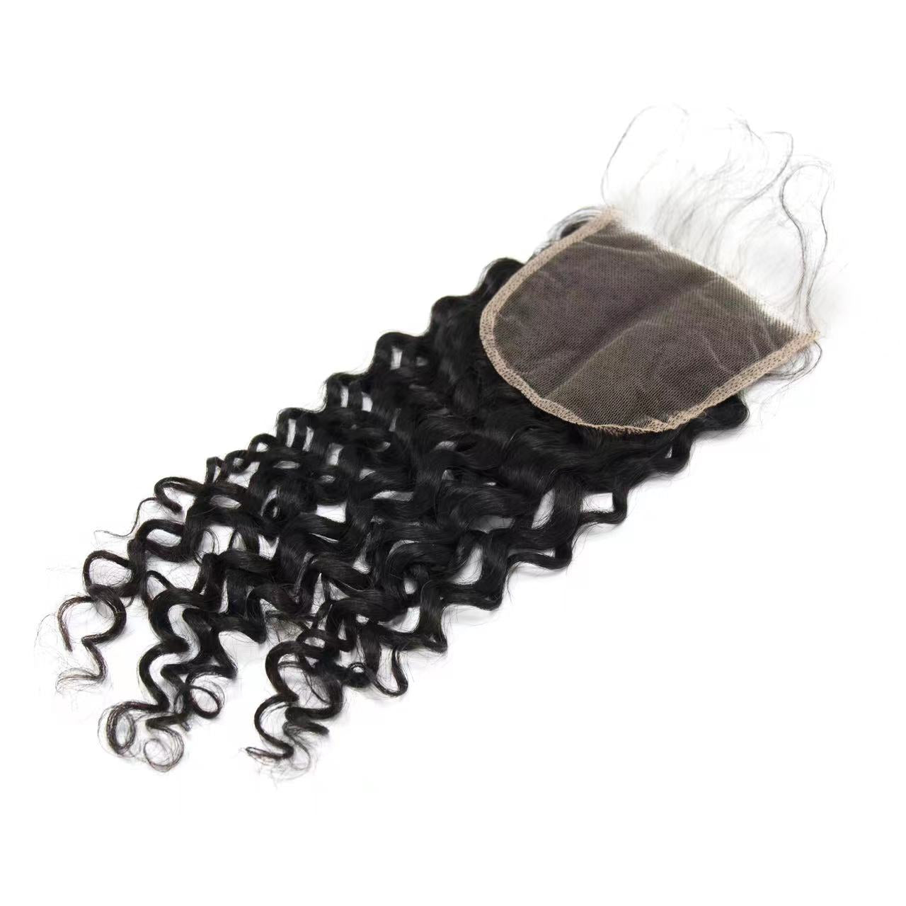 Top Virgin Italian Curly 5x5 Transparent/HD Lace Closure