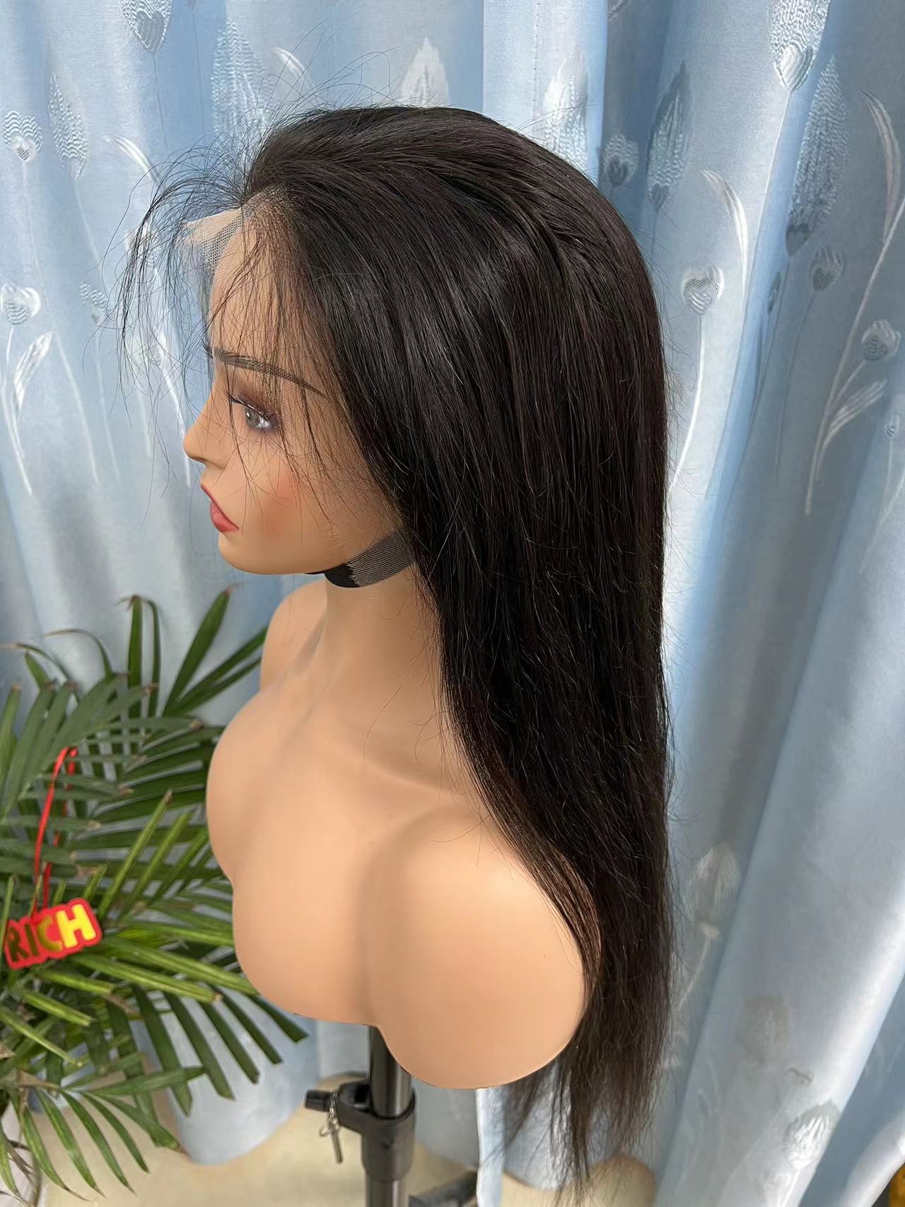 11A Top Virgin Hair Staight Customized HD Frontal Lace Wig