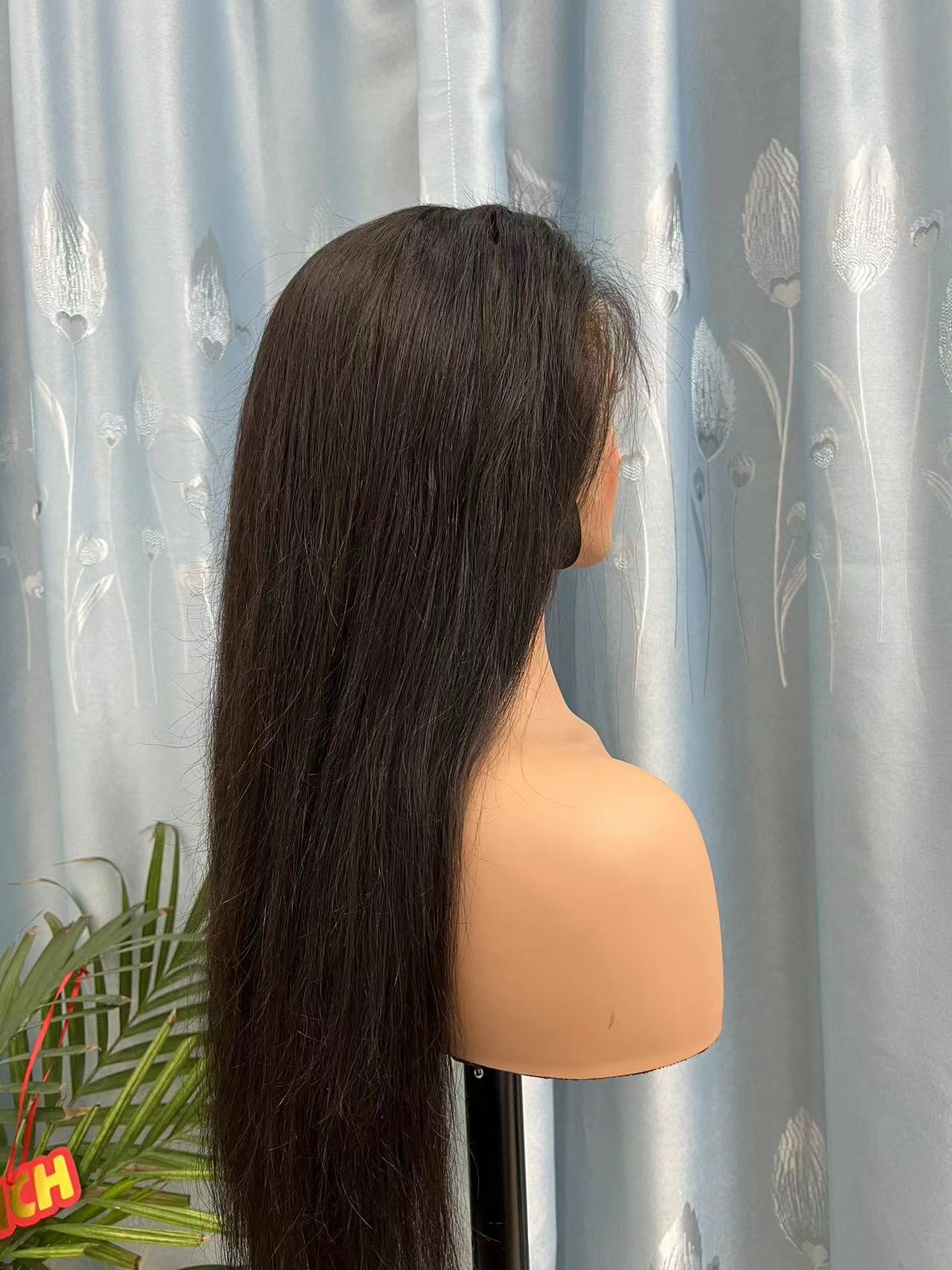 11A Top Virgin Hair Staight Customized HD Frontal Lace Wig
