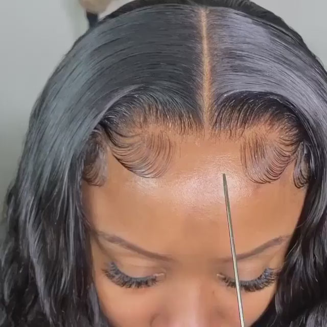 11A Top Virgin Hair Staight Customized HD Frontal Lace Wig