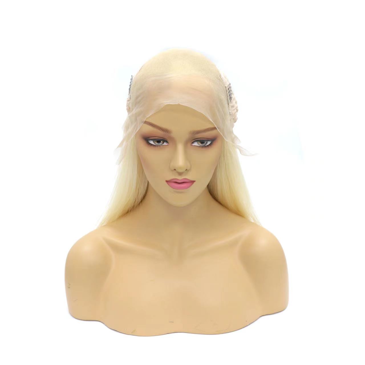 Top Virgin Hair Straight Transparent Lace Wigs  