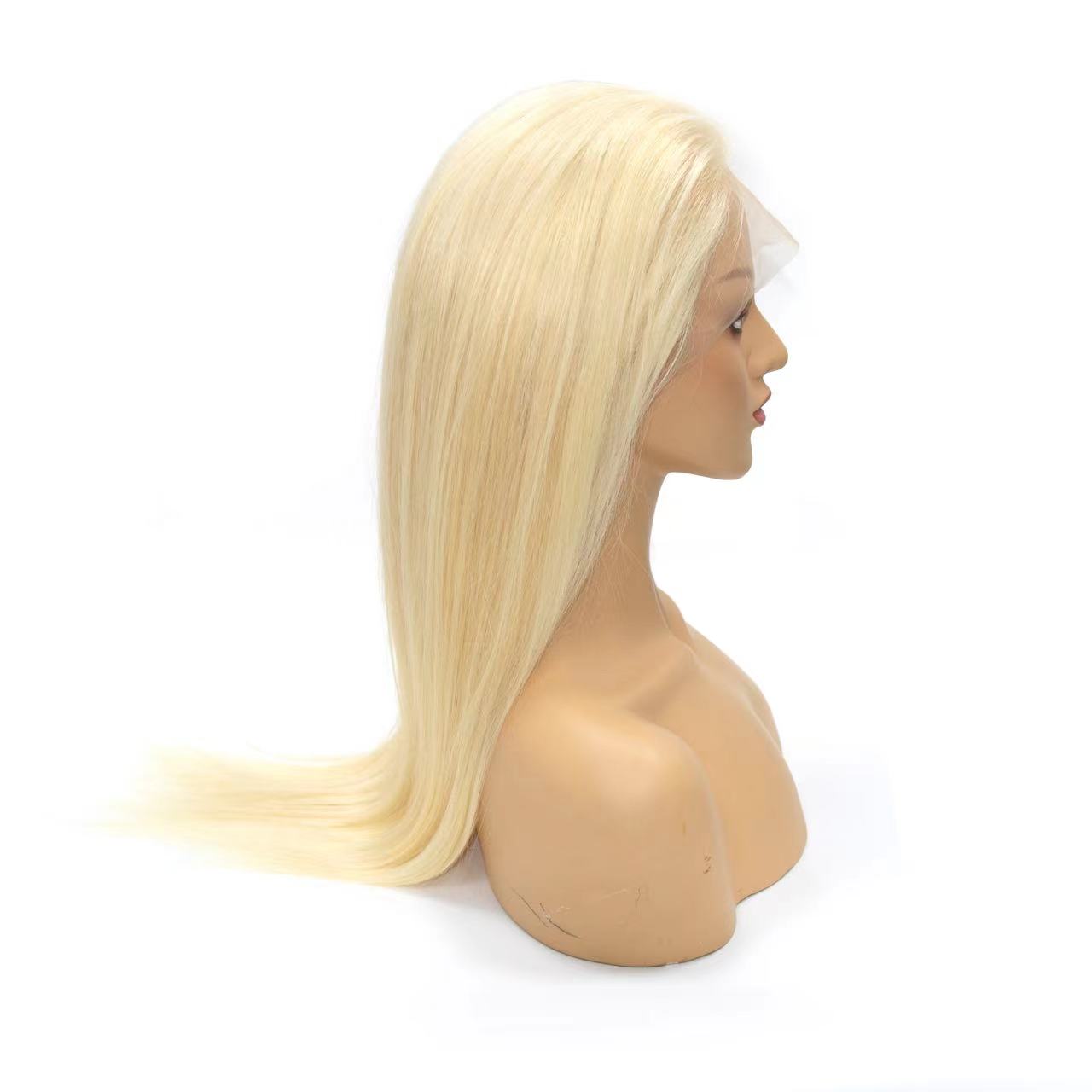 Top Virgin Hair Straight Transparent Lace Wigs  