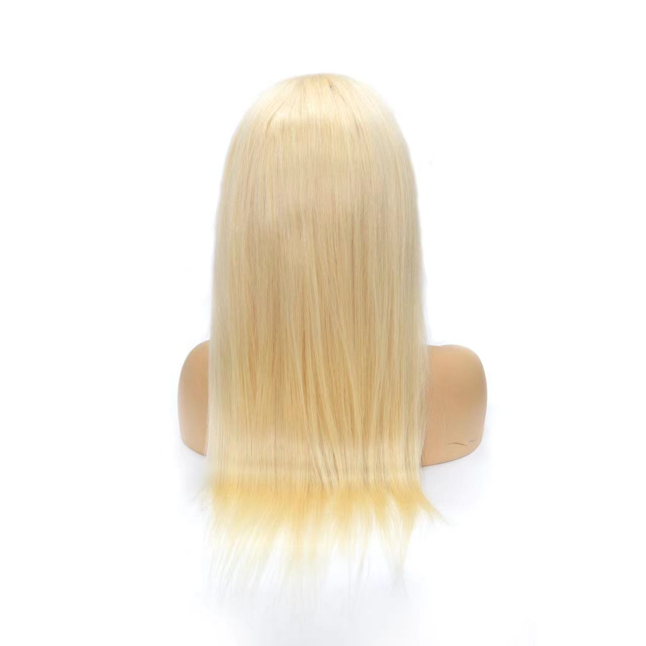 Top Virgin Hair Straight Transparent Lace Wigs  