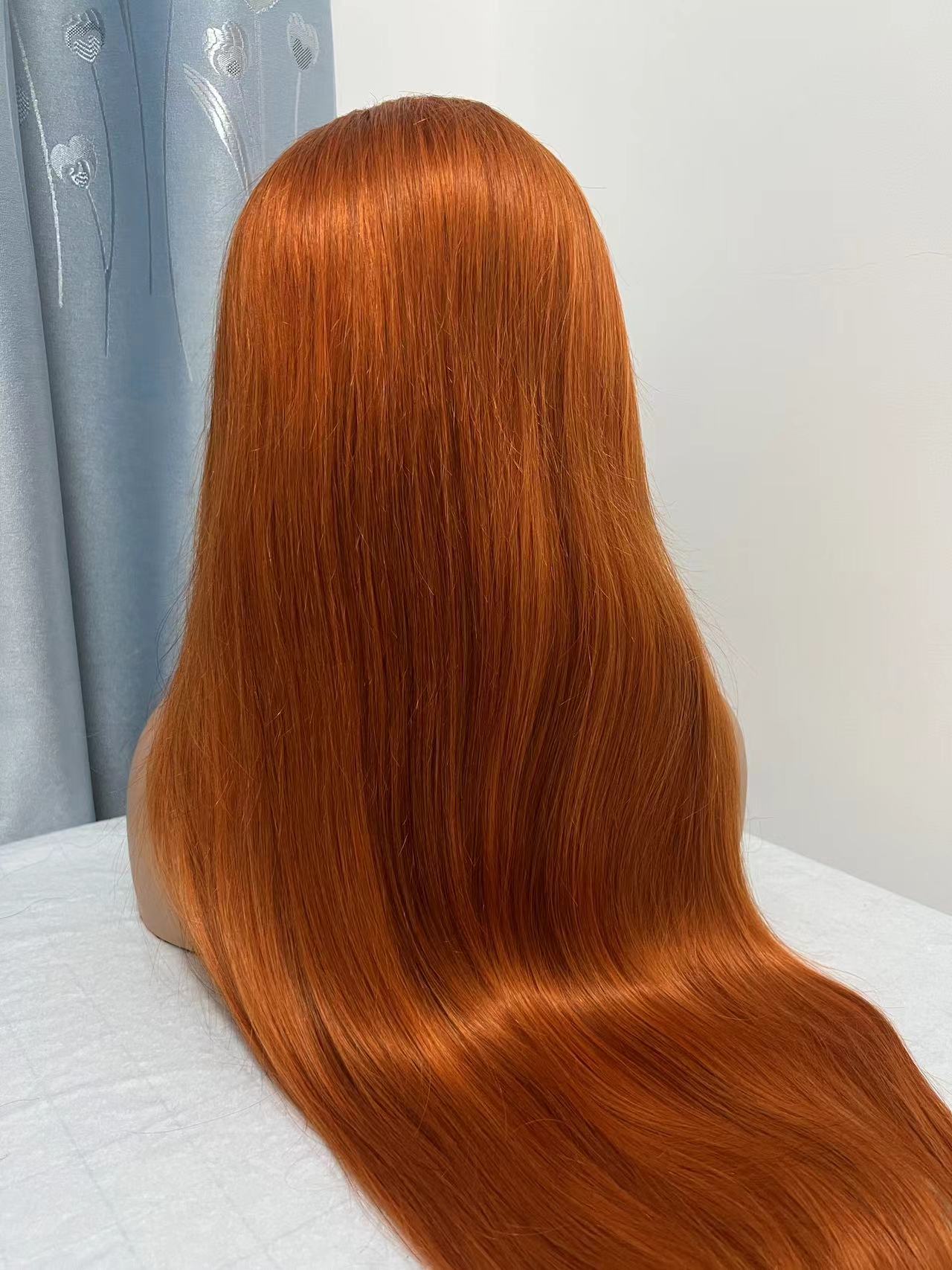 13*4 Transparent Lace Front Colored Wigs 180 Density - 