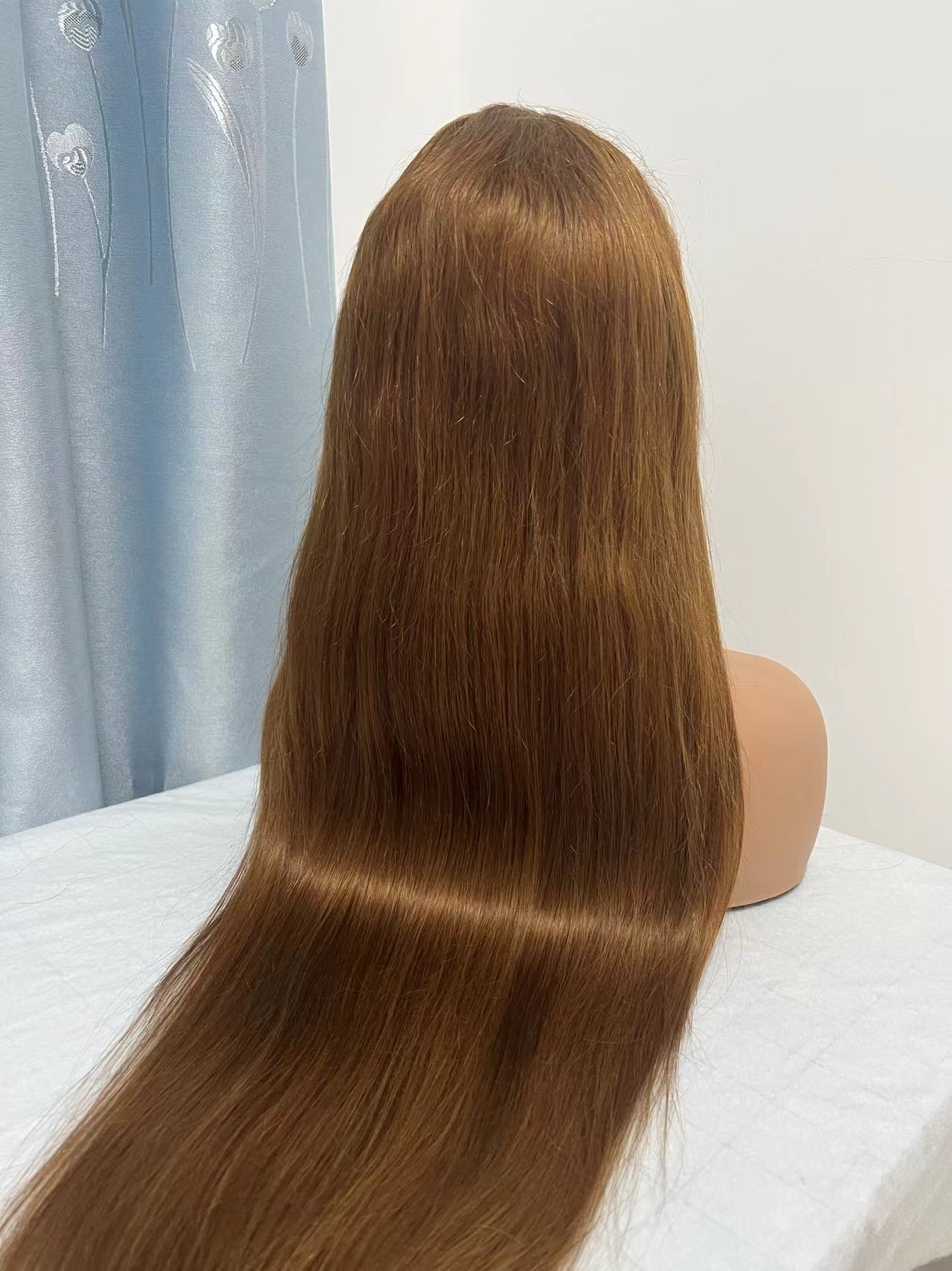 13*4 Transparent Lace Front Colored Wigs 180 Density - 