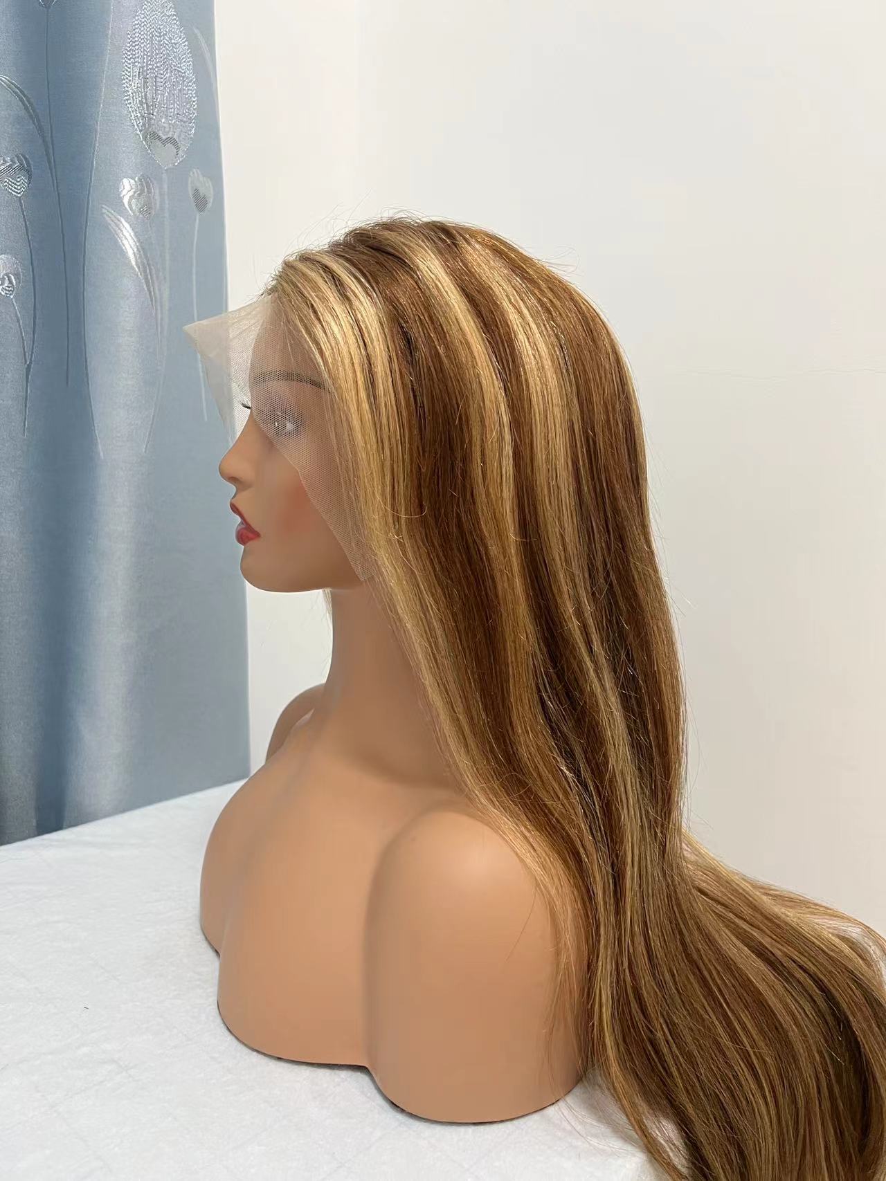 13*4 Transparent Lace Front Colored Wigs 180 Density - P4/27