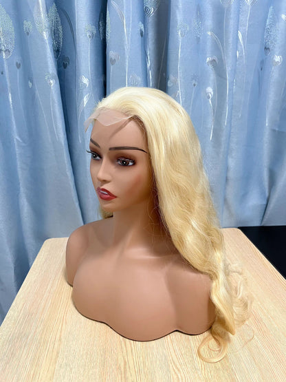 Top Virgin Hair Straight Transparent Lace Wigs  