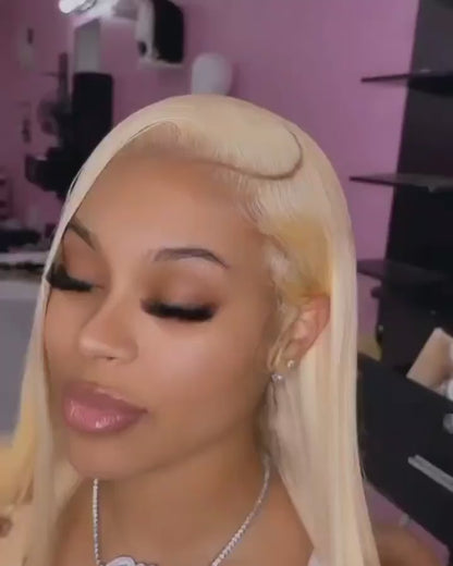 Top Virgin Hair Straight Transparent Lace Wigs  