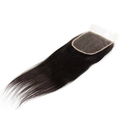 Top Virgin Straight 5x5 Transparent/HD Lace Closure