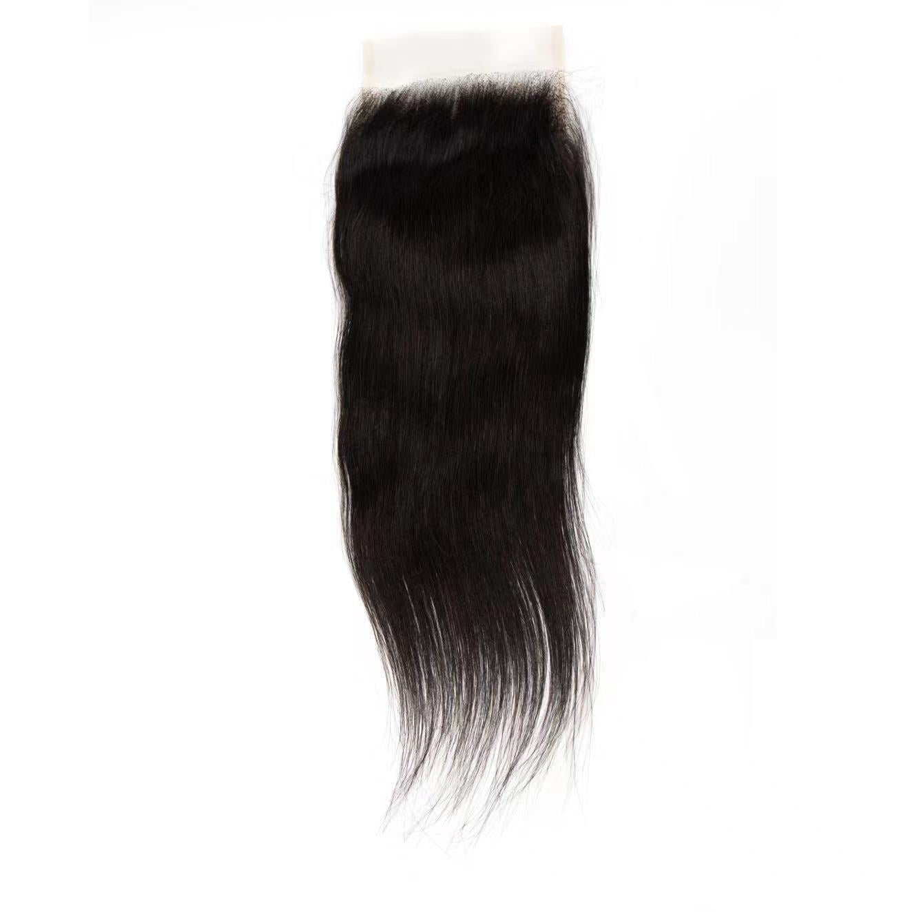 Top Virgin Straight 5x5 Transparent/HD Lace Closure