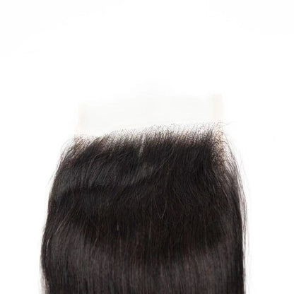 Top Virgin Straight 5x5 Transparent/HD Lace Closure