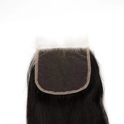 Top Virgin Straight 5x5 Transparent/HD Lace Closure